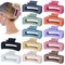 12 Pcs Medium Hair Clips - Square Claw Clips, Jaw Clips, Bulk Hair Accessories